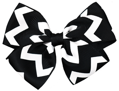 Chevron Hair Bow