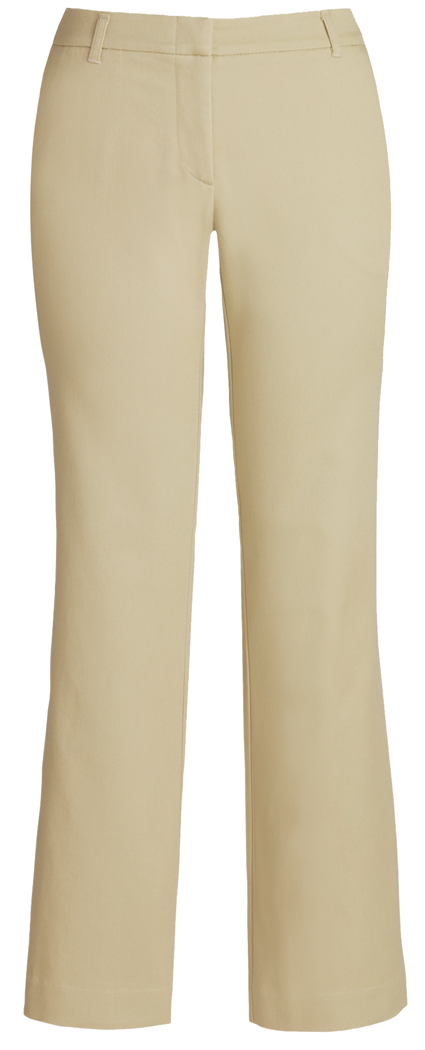 Cotton-Rich Stretch Twill Dress Pants