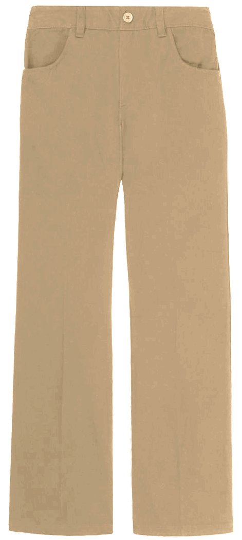 Pull-On Twill Pants