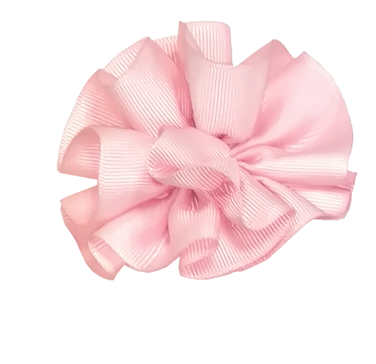 Gathered Ribbon Hair Bow