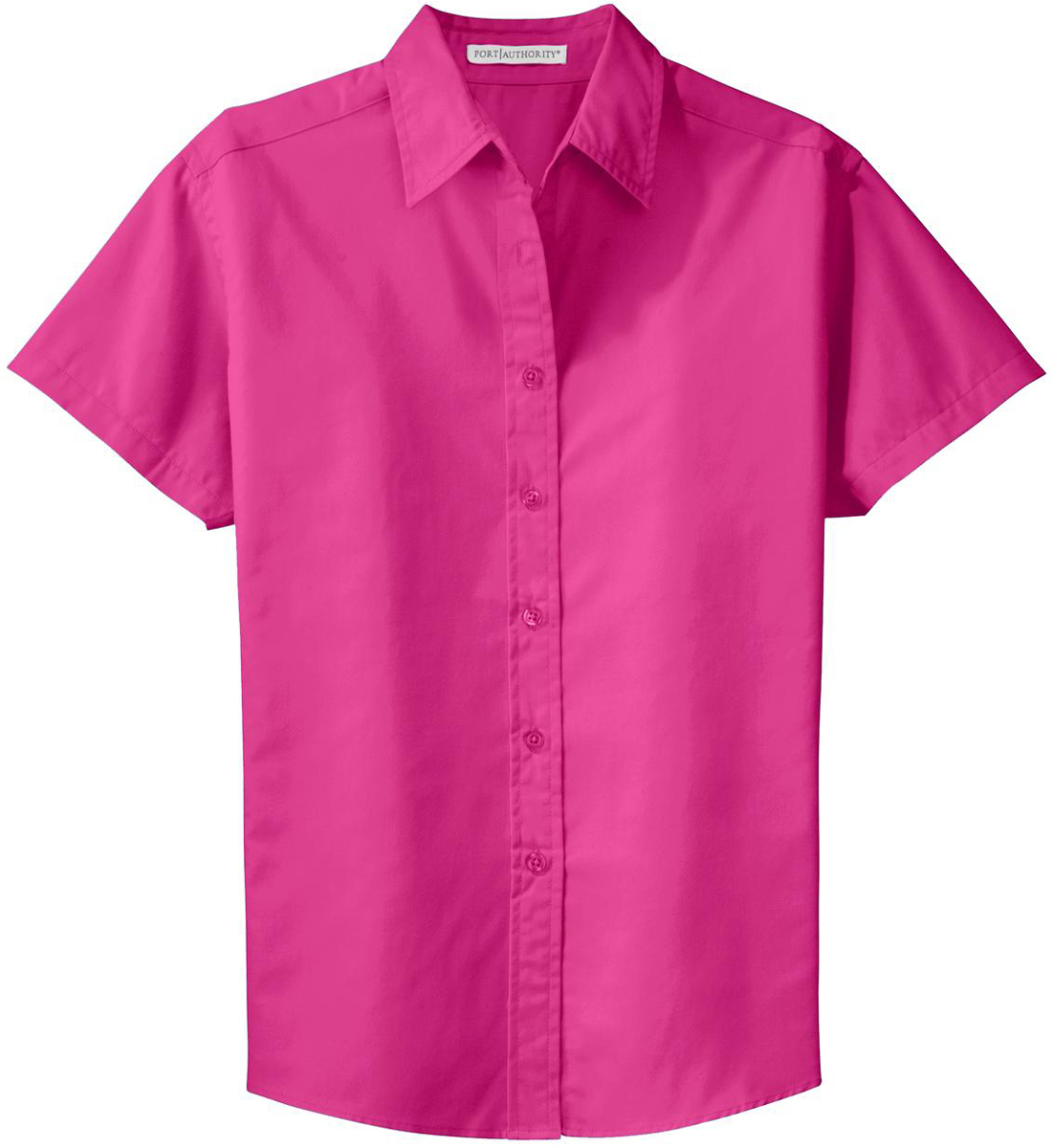 Short Sleeve Easy Care Blouse