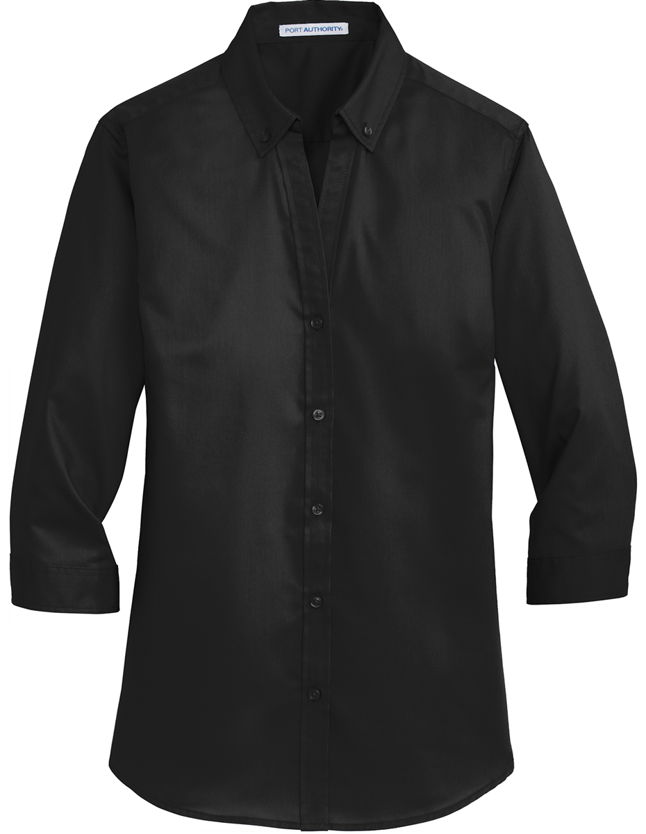 3/4 Sleeve Twill Shirt