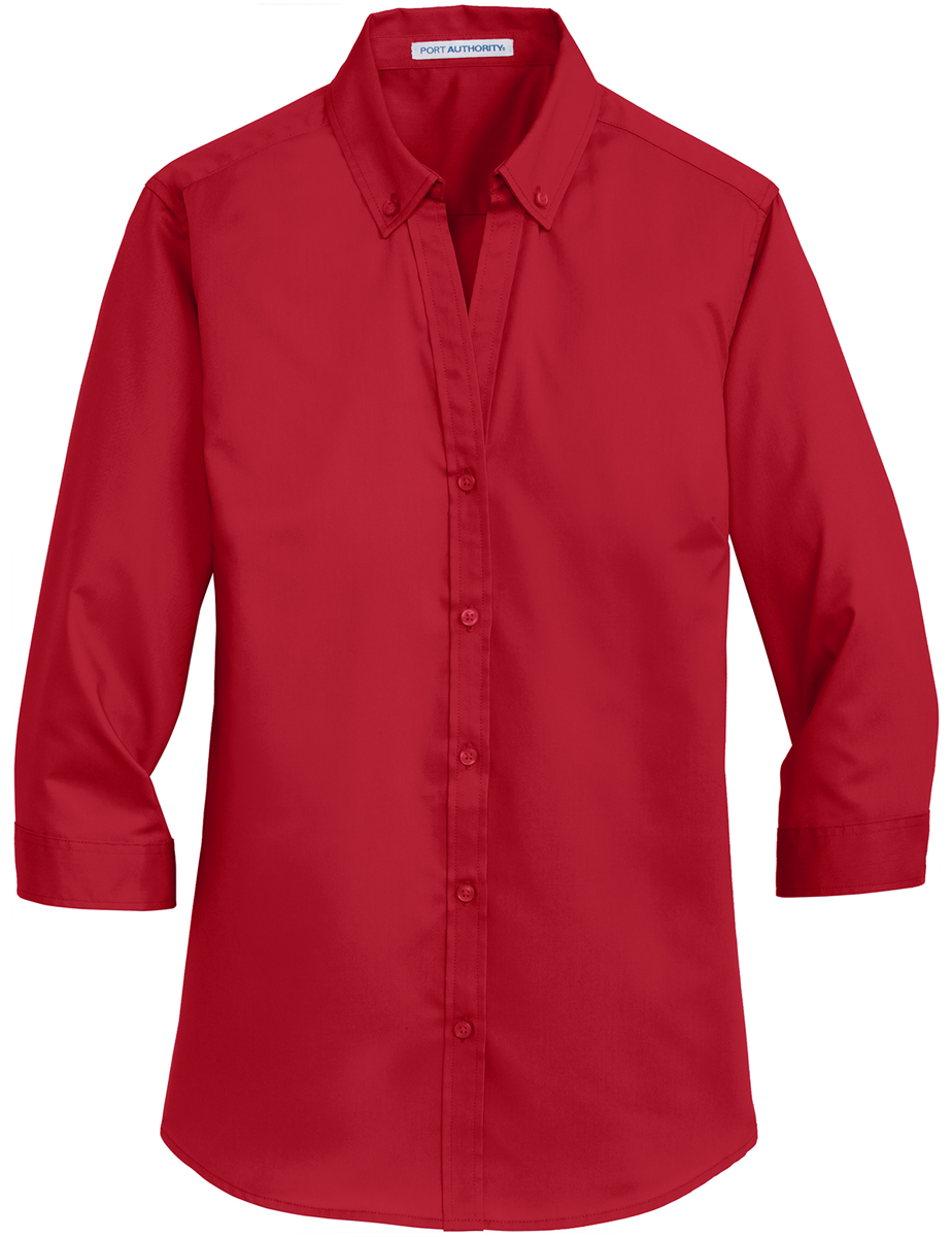 3/4 Sleeve Twill Shirt