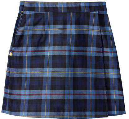 Double Tab Pleated Skort