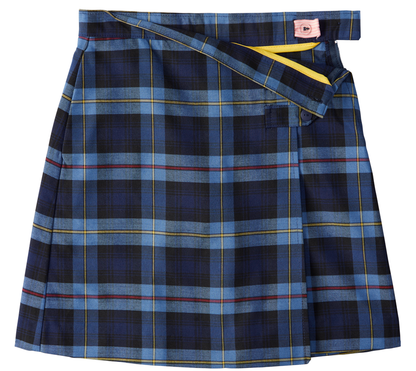 Double Tab Pleated Skort