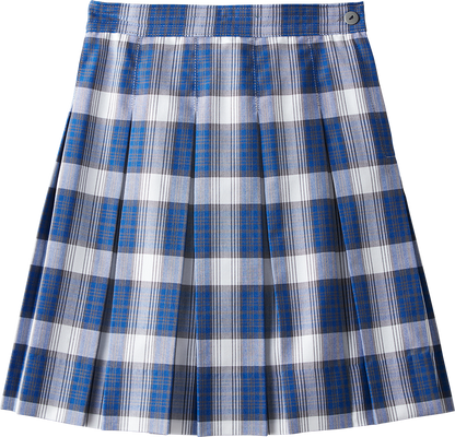 Hipstitched Box Pleat Skirt