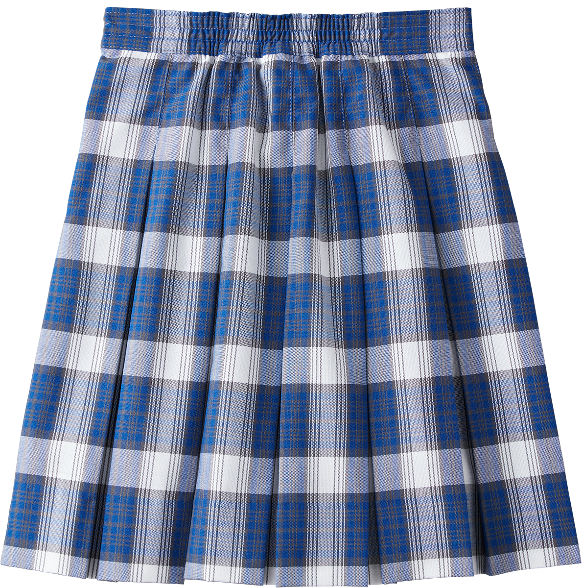 Hipstitched Box Pleat Skirt