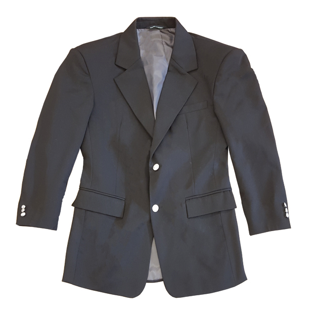 Mens Wool Blend Classic Long Blazer