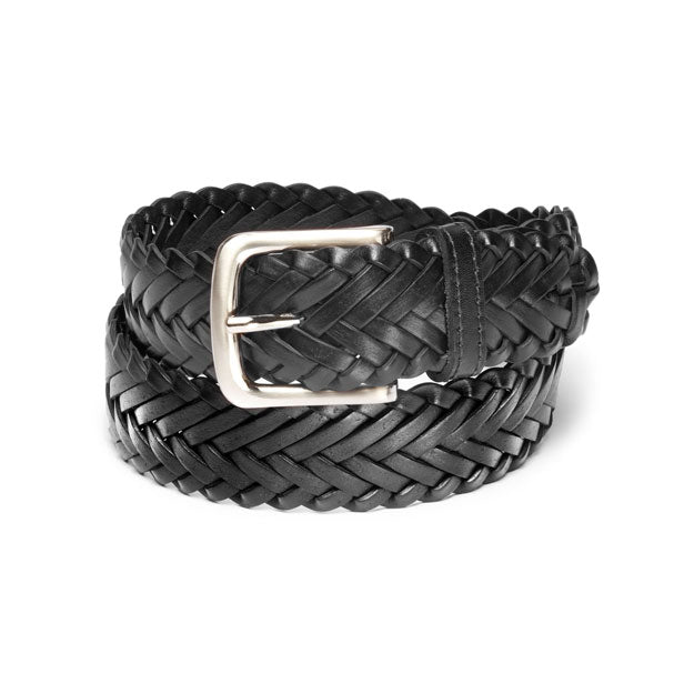 Leather Braided Belt