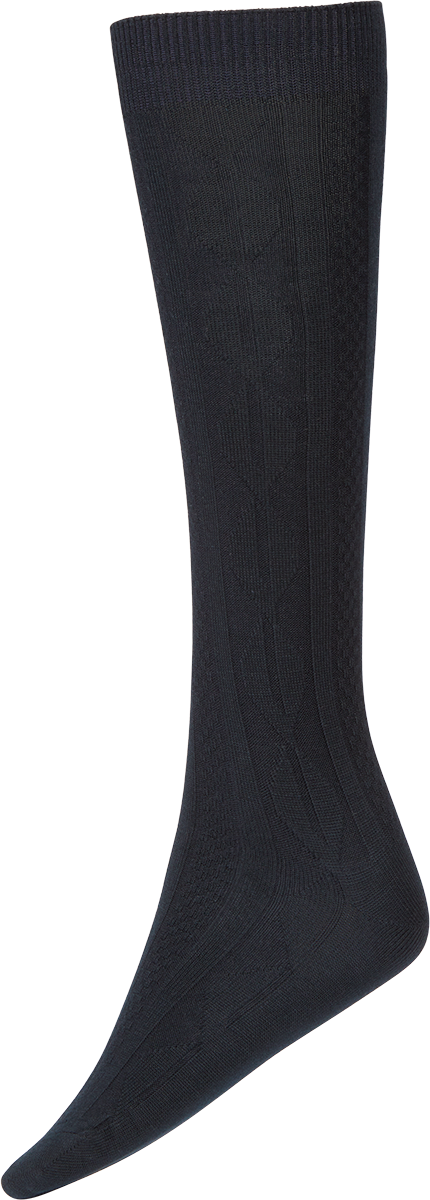 Cable Knee-High Socks - 3 Pack