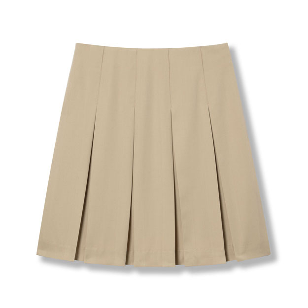 Long Box Pleat Skirt