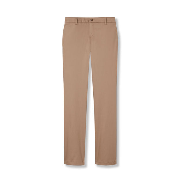 Stretch Twill Flat Front Pants