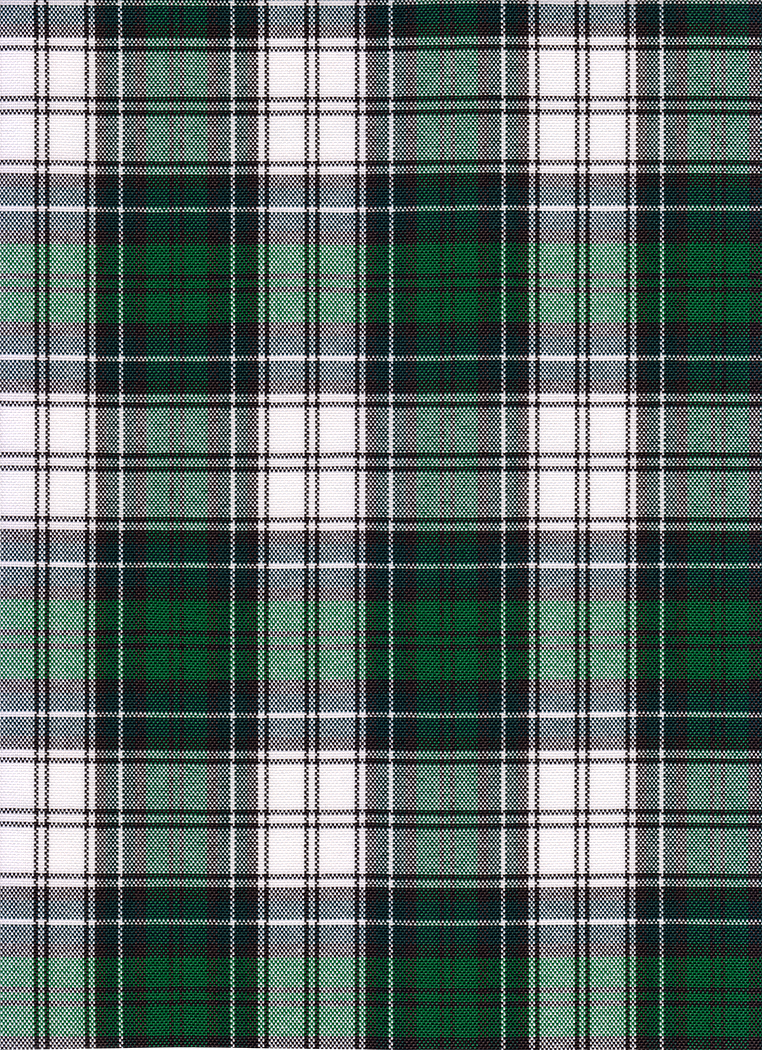 FABRIC/YARDAGE-Black-Black & White Shadow Plaid