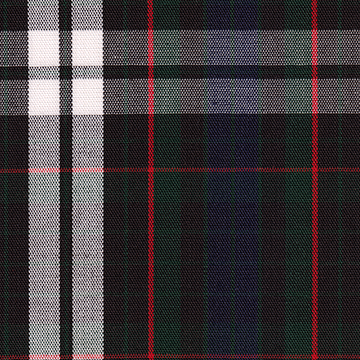 FABRIC/YARDAGE-Black-Black & White Shadow Plaid