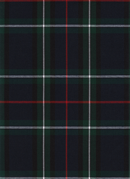 FABRIC/YARDAGE-Black-Black & White Shadow Plaid