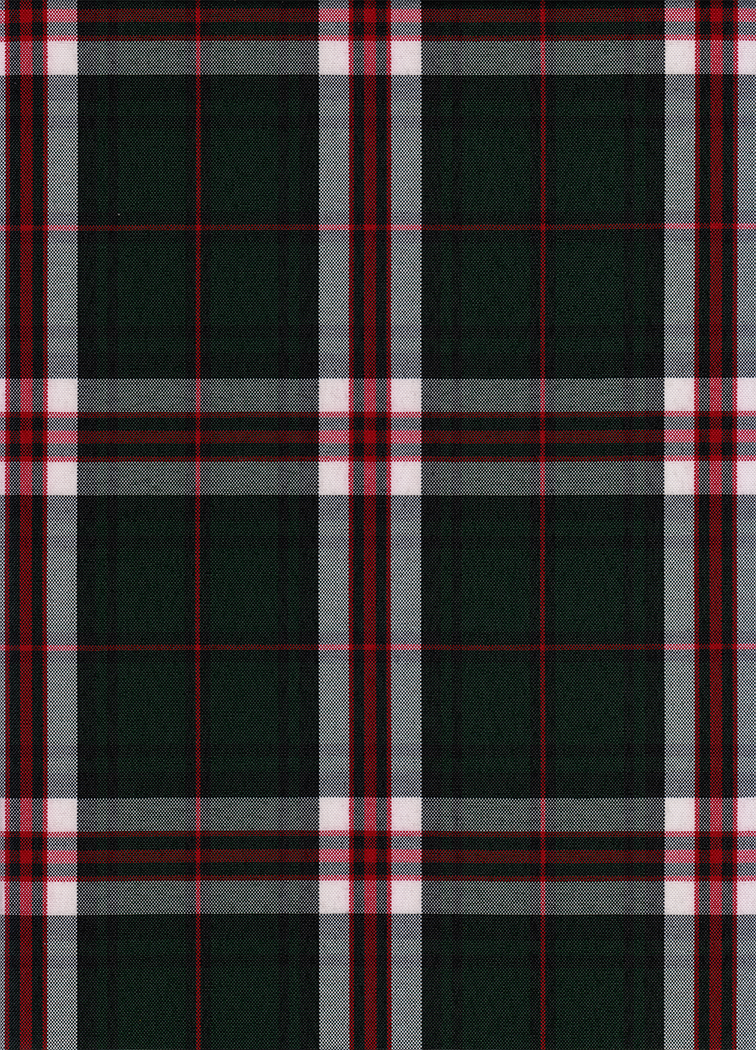 FABRIC/YARDAGE-Black-Black & White Shadow Plaid