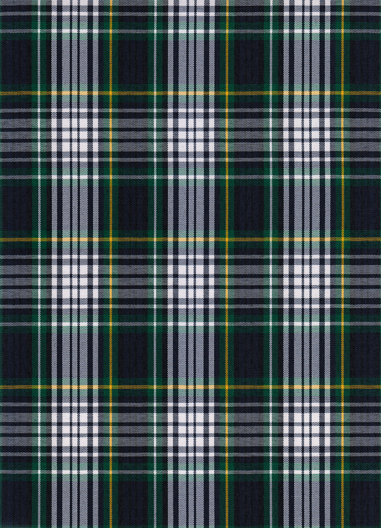 FABRIC/YARDAGE-Black-Black & White Shadow Plaid