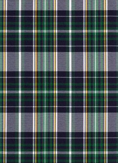 FABRIC/YARDAGE-Black-Black & White Shadow Plaid