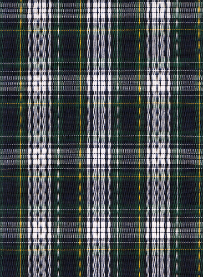 FABRIC/YARDAGE-Black-Black & White Shadow Plaid