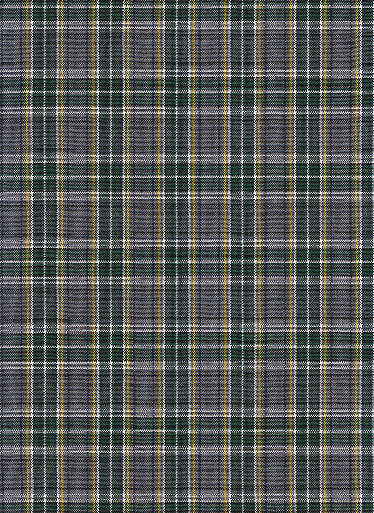 FABRIC/YARDAGE-Black-Black & White Shadow Plaid