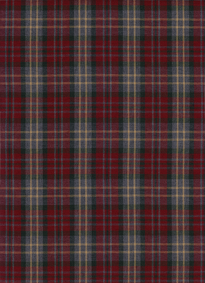 FABRIC/YARDAGE-Black-Black & White Shadow Plaid