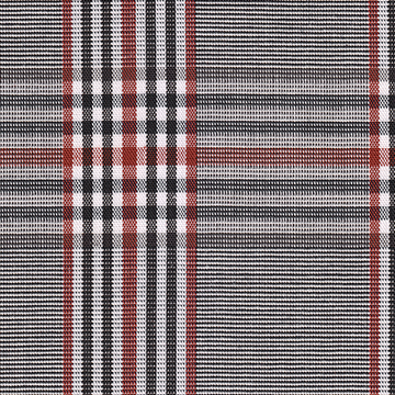 FABRIC/YARDAGE-Black-Black & White Shadow Plaid