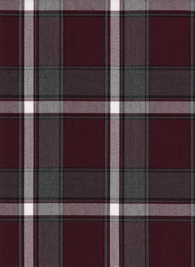 FABRIC/YARDAGE-Black-Black & White Shadow Plaid