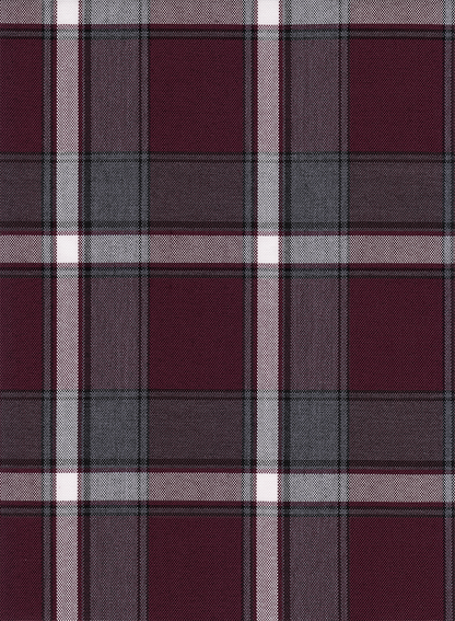 FABRIC/YARDAGE-Black-Black & White Shadow Plaid