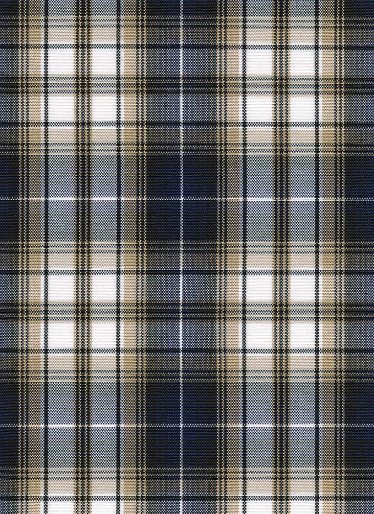 FABRIC/YARDAGE-Black-Black & White Shadow Plaid