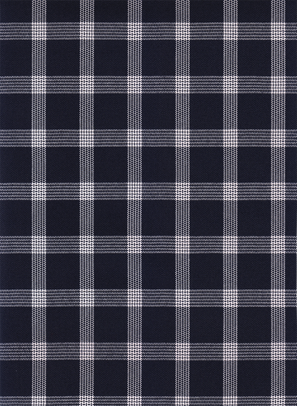 FABRIC/YARDAGE-Black-Black & White Shadow Plaid