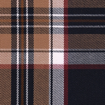 FABRIC/YARDAGE-Black-Black & White Shadow Plaid