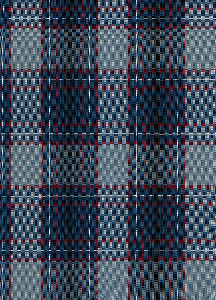 FABRIC/YARDAGE-Black-Black & White Shadow Plaid