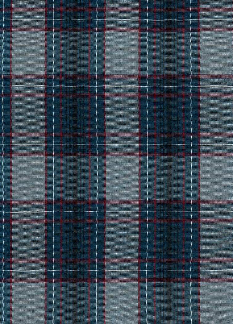 FABRIC/YARDAGE-Black-Black & White Shadow Plaid