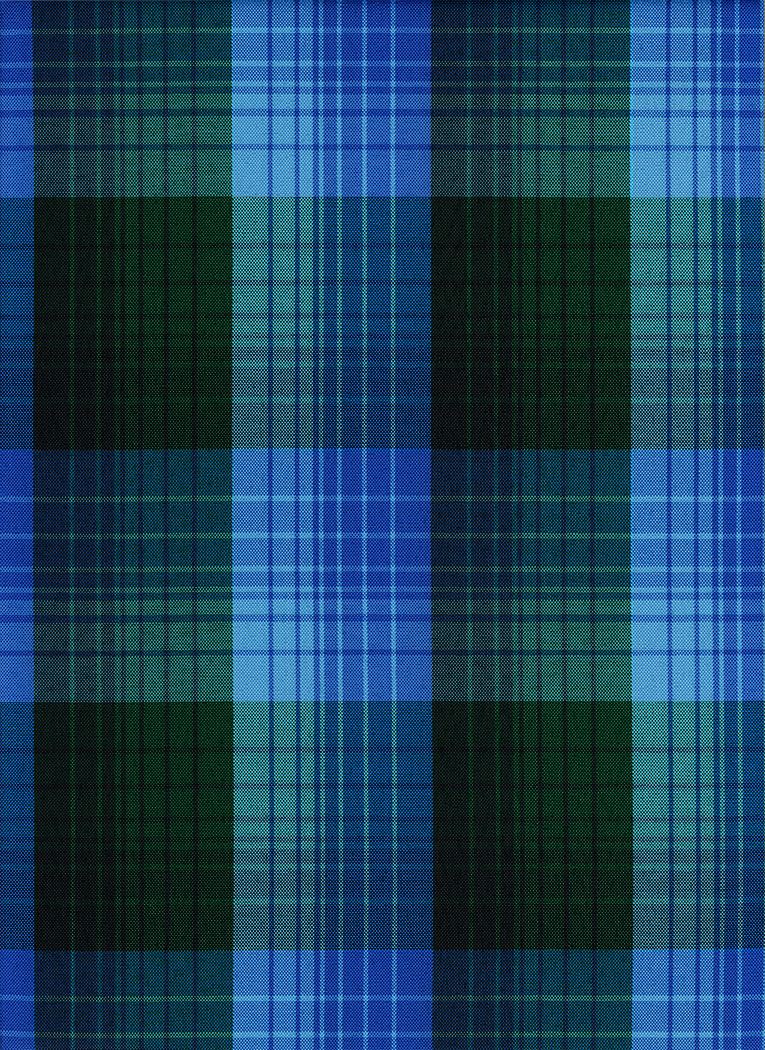 FABRIC/YARDAGE-Black-Black & White Shadow Plaid