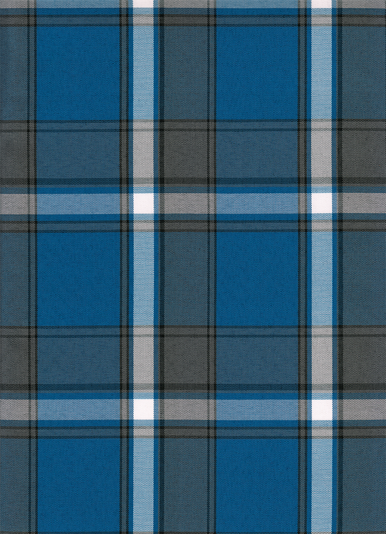 FABRIC/YARDAGE-Black-Black & White Shadow Plaid