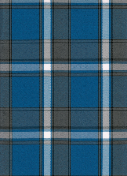 FABRIC/YARDAGE-Black-Black & White Shadow Plaid