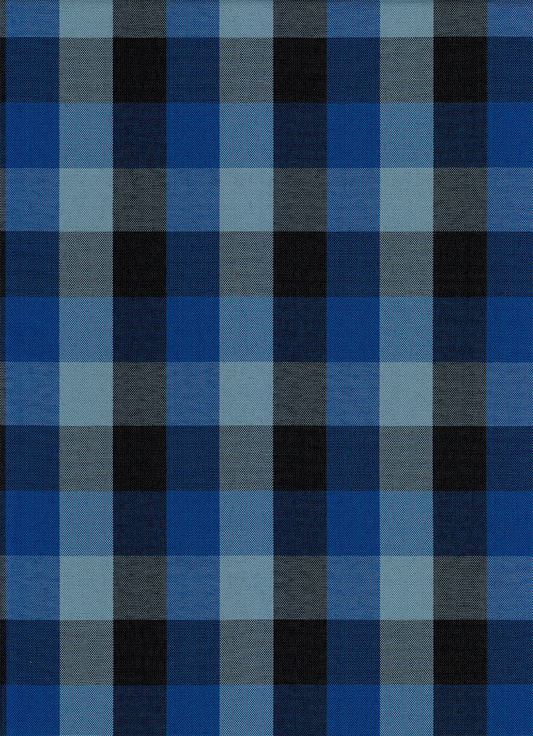 FABRIC/YARDAGE-Black-Black & White Shadow Plaid