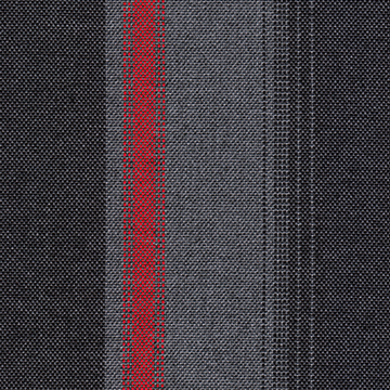 FABRIC/YARDAGE-Black-Black & White Shadow Plaid