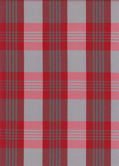 FABRIC/YARDAGE-Black-Black & White Shadow Plaid