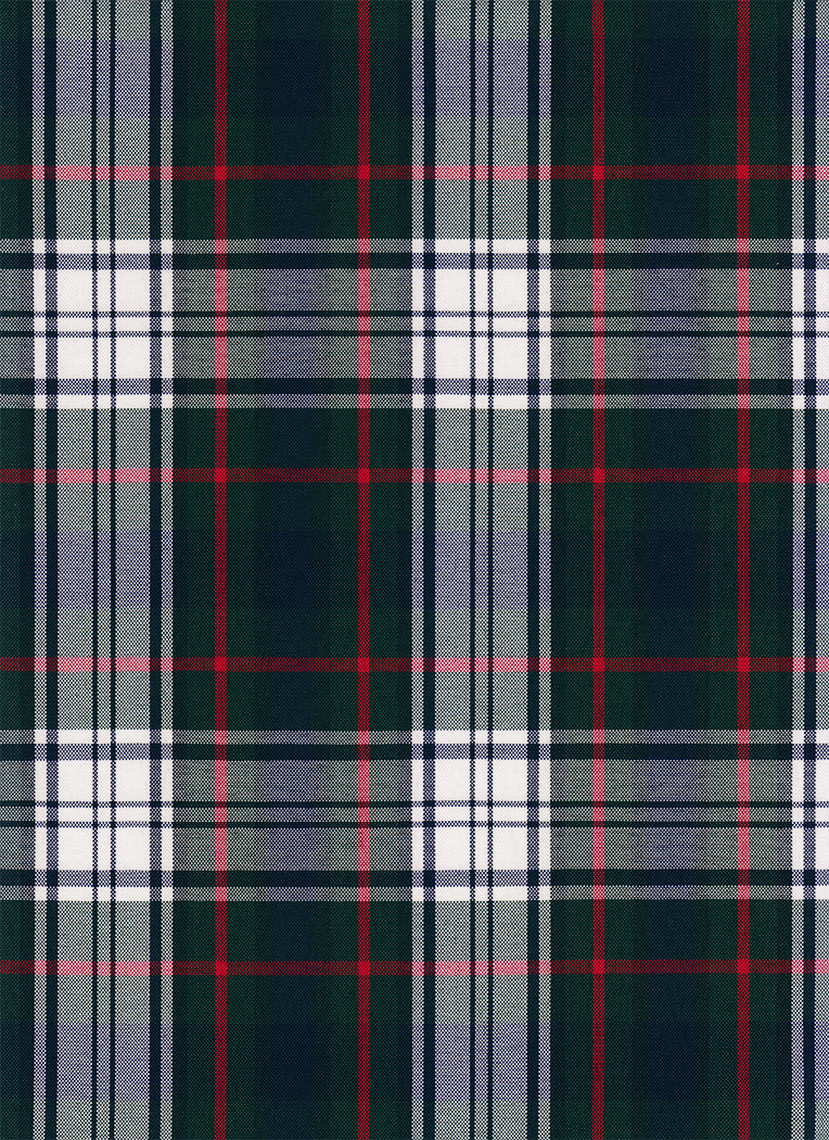 FABRIC/YARDAGE-Black-Black & White Shadow Plaid