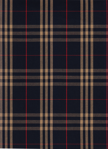 FABRIC/YARDAGE-Black-Black & White Shadow Plaid