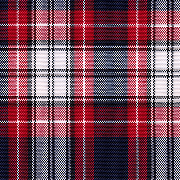 FABRIC/YARDAGE-Black-Black & White Shadow Plaid