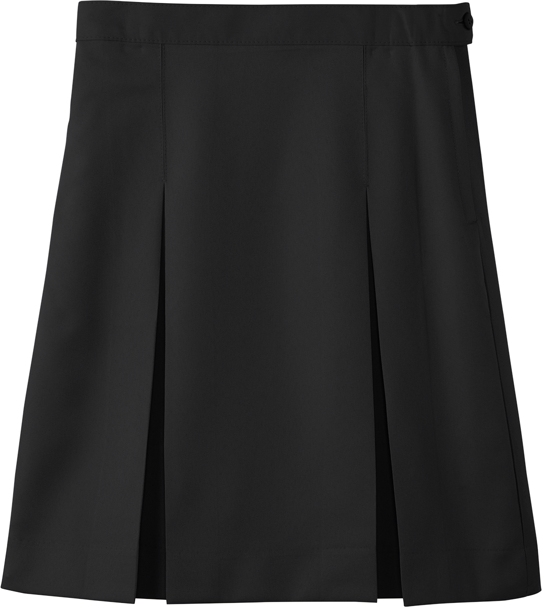 Stitched-Down Kick Pleat Skirt