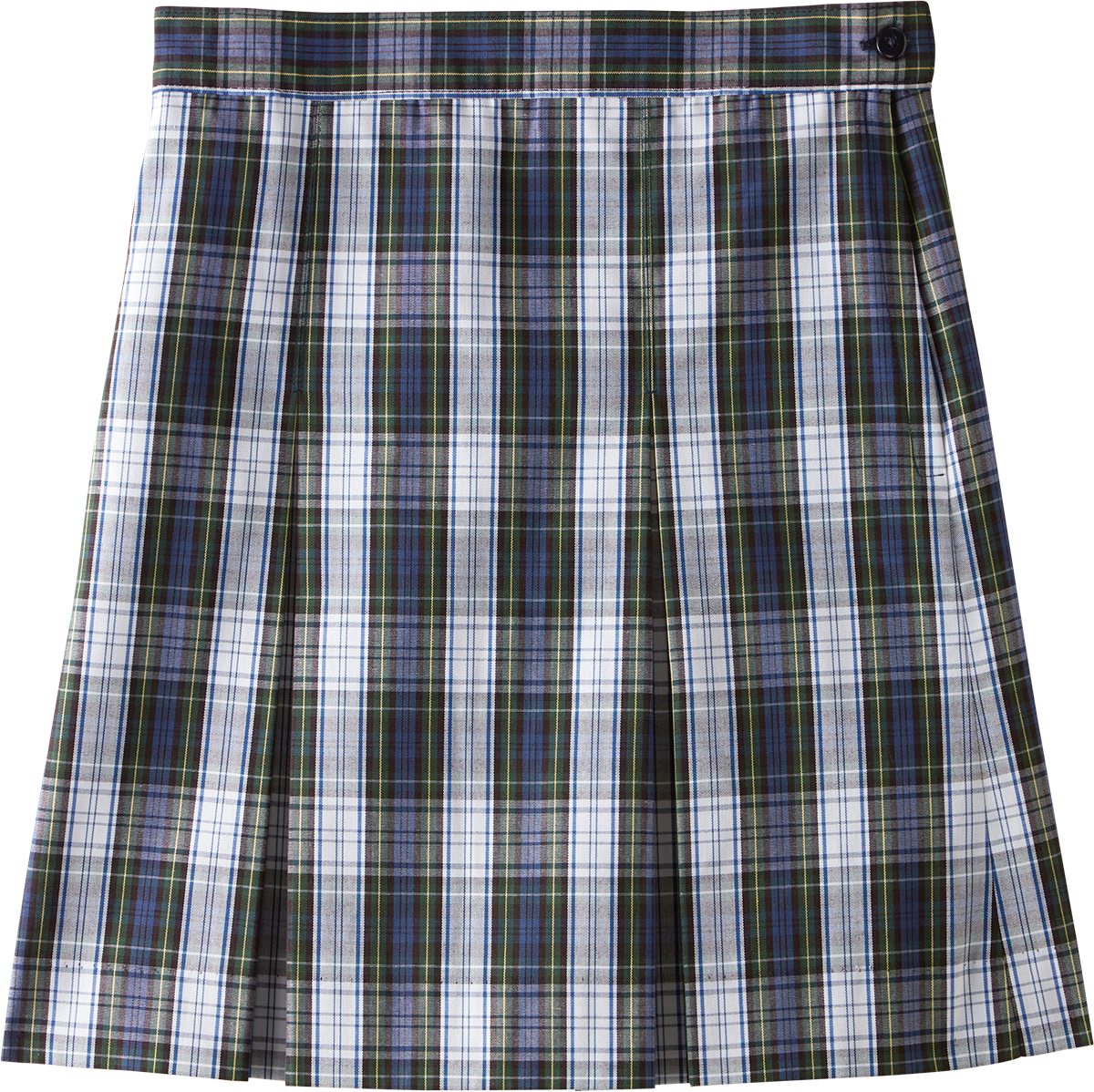 Stitched-Down Kick Pleat Skirt