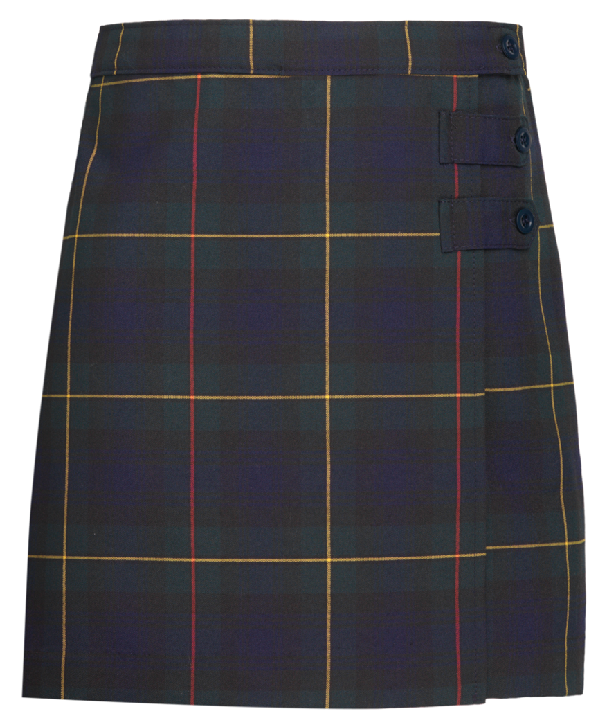 Double Tab Pleat Skort