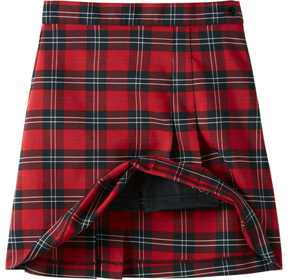 Double Tab Pleat Skort