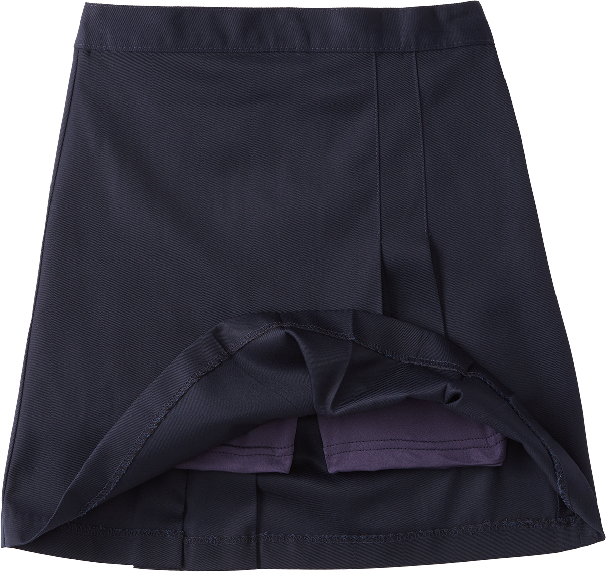 Double Tab Pleat Skort