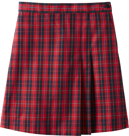 Double Tab Pleat Skort