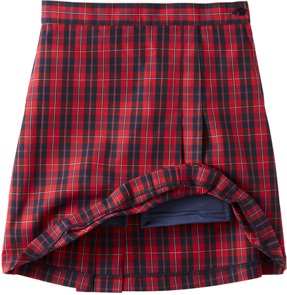 Double Tab Pleat Skort