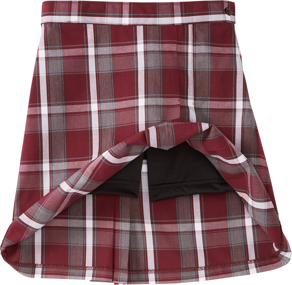 Double Tab Pleat Skort